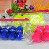 2016 Fashion SiliconeNonslip Sole Hook Loop Dog Rainshoes /Pets Doggie Shoes/Pet Rain Boot Sole thumbnail-1