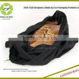 Cheap Bulk Drawstring Cotton Bag With Logo Print For Shoes and Purse thumbnail-2