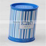 Round shaped Perfume tin can