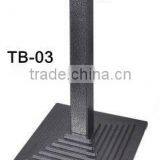 Black Cast Iron Metal Pyramid Coffee Table Leg TB-03