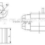 JBT Series Bare Coppper Parallel Groove Clamp/Two Bolts PG Line Clamp thumbnail-2