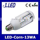 13w Corn Led Bulb E27 High PF Aluminum Body CE ROHS