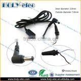 5.0mm x 3.0mm DC Male Cable Plug For DC Power Charger Laptop Notebook