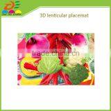 2016 Hot Chistmas Promotional Gifts 3D PP Lenticular Placemat thumbnail-1