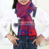 Knitted Wool Fabric Kids Scarf Wholesale thumbnail-1