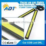 100% Waterproof COB Day Time Lights, LED Car DRL Driving Lamp 2pcs/lots