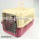 High quality plastic dog airline carrier