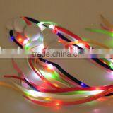 2016 Fashionable LED Light up Shoe Laces Colorful Shining Dancing Shoe Laces for Wholesale thumbnail-5