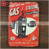 Types petrols oils Tin Signs Vintage House Poster Metal Craft ART