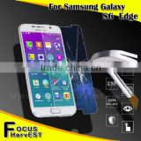 New Products 2016 Hot Sell glass screen protector 0.33mm 9H protective film For Samsung S6 edge