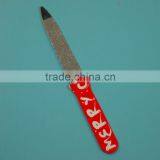 ZJC-018 9cm Christmas Design Patterm Metal Handle Electric Nail File