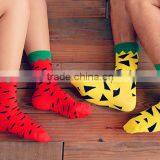 OEM Wholesale Cotton/spandex Watermelon Knitted Warm Couples Socks thumbnail-1