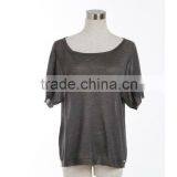 Spring Summer Collection Ladies Women's Thin Light Cotton Knitted Pullover Fashion Sweater