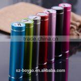 2016 Factory Price Cylinder Shape Power Bank,portable Power Bank With LED Light thumbnail-1