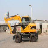 CHINA SMALL MINI WHEEL EXCAVATOR X120-L