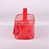Shinny PVC Red Leather Girl Makeup Bags Cosmetic Bag thumbnail-5
