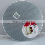 Cake boards foil paper,Round cake boards,Embossing silver cardboard