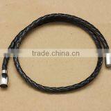 Big Fashion Tag Charm Woven Cord Necklace thumbnail-1