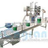 Oil Paint Weighing and Bottling Line Filling Machine