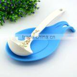 Colorful Soft Soup Spoon Rest Silicone Kitchen Spoon Rest thumbnail-1