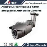 2.0M 1080P AHD IR Bullet PTZ Camera 2.8-12mm Motorized Lens