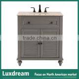 30" Classic Bathroom Vanity With Shutter Door China Supplier