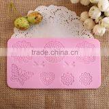 Lace Embossing DIY Cake Fondant Decorating Mold Premium Silicone Lace Molds thumbnail-2