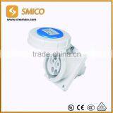 IP67 Round 3 Pins Copper High Current 16A Industrial Power Plugs