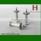 Concrete Nails Common Nails Iron Nails Steel #55 White Galvanized Vertical Grooved Shank Shooting Nails Long thumbnail-1
