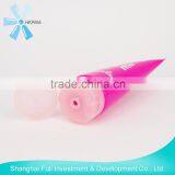 New Style Normal Round Plastic Cosmetic Tube With Flip-top Cap thumbnail-3