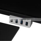 Hot Sale Clip-on USB 3.0 4-Port Aluminum Hub for pc thumbnail-2