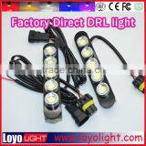 Day Running Light 12-24V 10W Metal Cover + Lens Drl Led