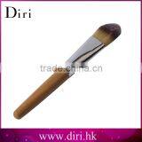 High Quality Black Brown Beauty Foundation Brush Wood Handle Makeup Brush thumbnail-5