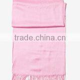 Rose Pink Pasmina Viscose Scarf Pashmina Scarves Viscose Shawl Pasmina Scarf thumbnail-2