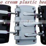 Guangzhou Manufacturer Custom Soft Ice Cream Machine Plastic Head Made in China