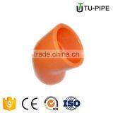 CPVC Fire Sprinkler System Industry Pipe and Fittings Tee ASTM F439 SCH80 for Water thumbnail-4