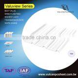 Colored Polycarbonate Sheets in Profiles (Valuview Opal Series) thumbnail-2