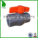 Quality Multicolor Octagonal Pvc Plastic Ball Valve