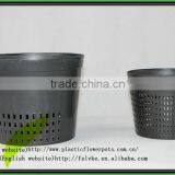 Black Net Pot Plastic Flowet Pot thumbnail-4