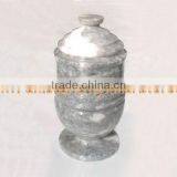 UNIQUE MARBLE CANDY JARS POTS HANDICRAFTS thumbnail-2