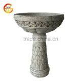 Rusty Red Terracotta Bird Bath for Wholesale thumbnail-3