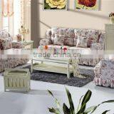 Korea Style Slipcovers Living Room Fabric Sofa Furniture ,South Korea Garden Style Sofa,Graceful Wooden Newspaper Racks thumbnail-1
