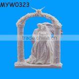 Ceramic Wedding Caketoppers Door thumbnail-1