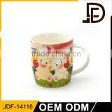 Drinkware Tulip Decal Pattern Cup 12oz Ceramic Custom Coffee Mug thumbnail-3