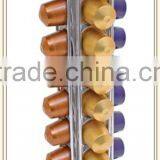 Chrome Storage Rack for 40 Nespresso Coffee Capsules thumbnail-1
