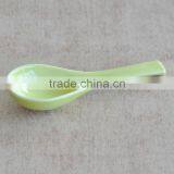 Japanese Style Ceramic Soup Spoon With Solid Color thumbnail-4