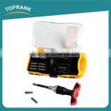 28pcs T-handle Ratchet Screwdriver Set, Ratchet Screwdriver Bit Set thumbnail-3