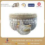 4.5 Inch Resin Lifelike Home Decoration Animal Rooster Sculpture thumbnail-3