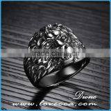 Wholesale Men Jewellery Animal Lion Ring Stainless Steel Men thumbnail-2