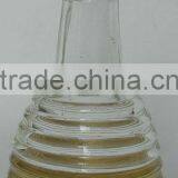 Mini Clear Cylinder Glass Oil &vinegar Bottle thumbnail-1